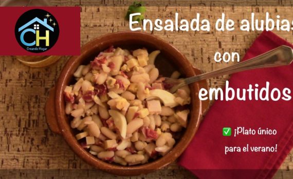 Receta de ensalada de alubias para el verano