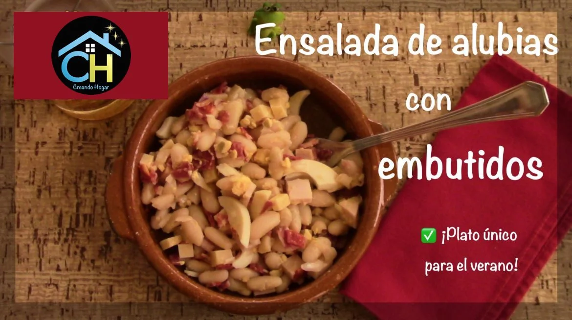 Receta de ensalada de alubias para el verano