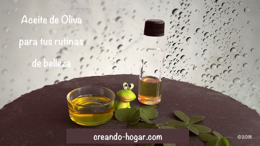 aceite de oliva para uso cosmético