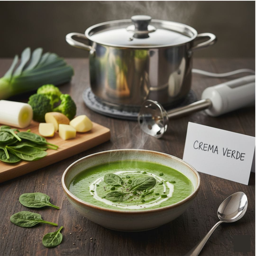 Receta de Crema Verde