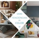 ¿Cansada del gris? Descubre las tendencias de color para 2026. Te cuento cómo usar los tonos tierra, azules serenos y acentos joya para un hogar único.