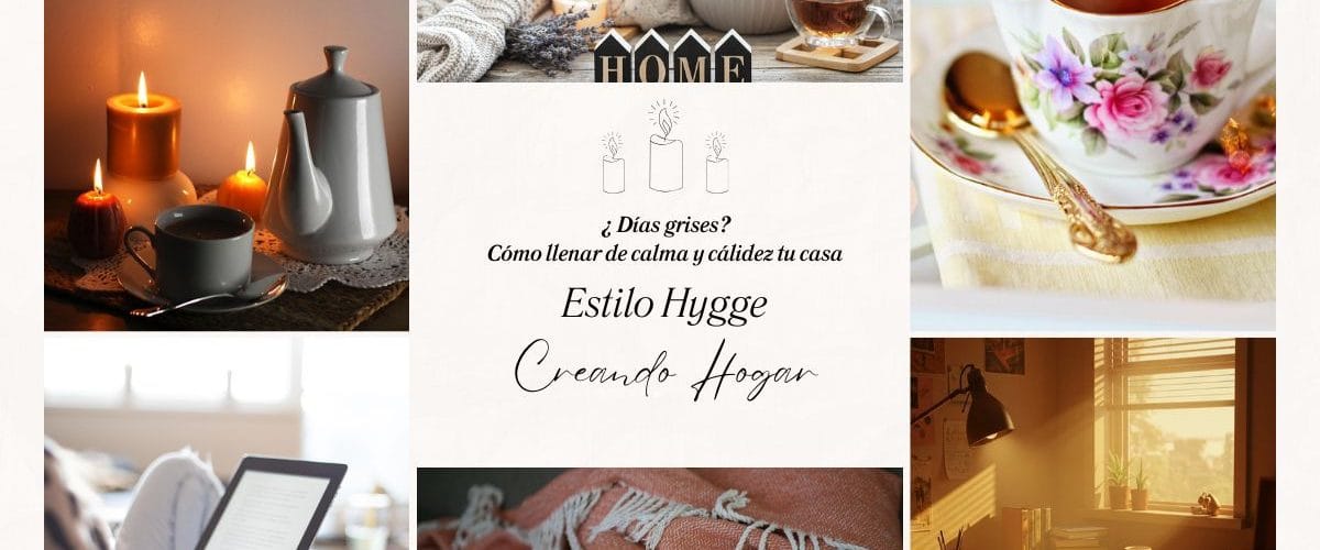 Consejos sencillos para estar confortable en casa al estilo hygge.