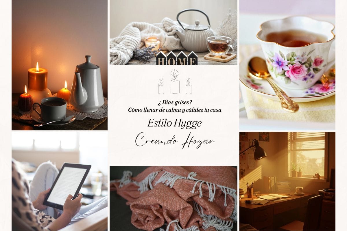 Consejos sencillos para estar confortable en casa al estilo hygge.